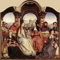 Massys Quentin St Anne Altarpiece Central Panel A4 Photo Print