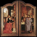 Massys Quentin St Anne Altarpiece Closed A4 Photo Print