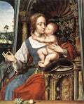 Massys Quentin Virgin And Child A4 Photo Print