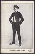 Master Harry Clark In Uniform Hands In Pockets Vintage A4 Photo Print