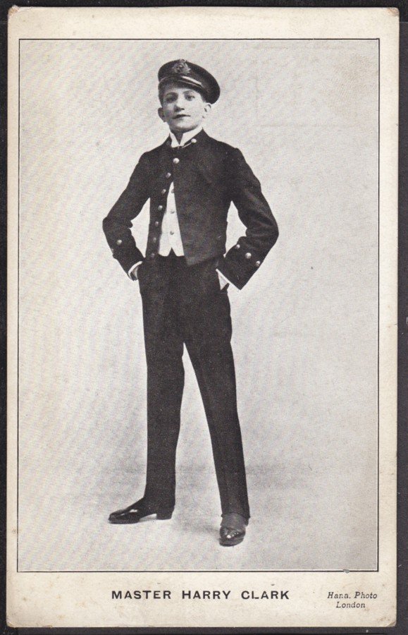 Master Harry Clark In Uniform Hands In Pockets Vintage A4 Photo Print