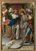 Master Of Cappenberg (Jan Baegert) Christ Before Pilate A4 Photo Print
