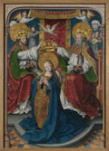 Master of Cappenberg Jan Baegert The Coronation of the Virgin A4 Photo Print