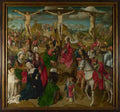 Master of Delft The Crucifixion Central Panel A4 Photo Print