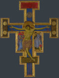 Master of Saint Francis Crucifix A4 Photo Print