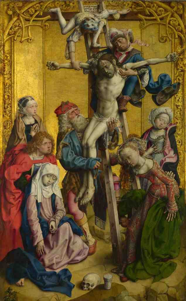 Master of the Saint Bartholomew Altarpiece The Deposition A4 Photo Print