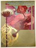 MataloniScenaWomanFlower Advert A4 Photo Print