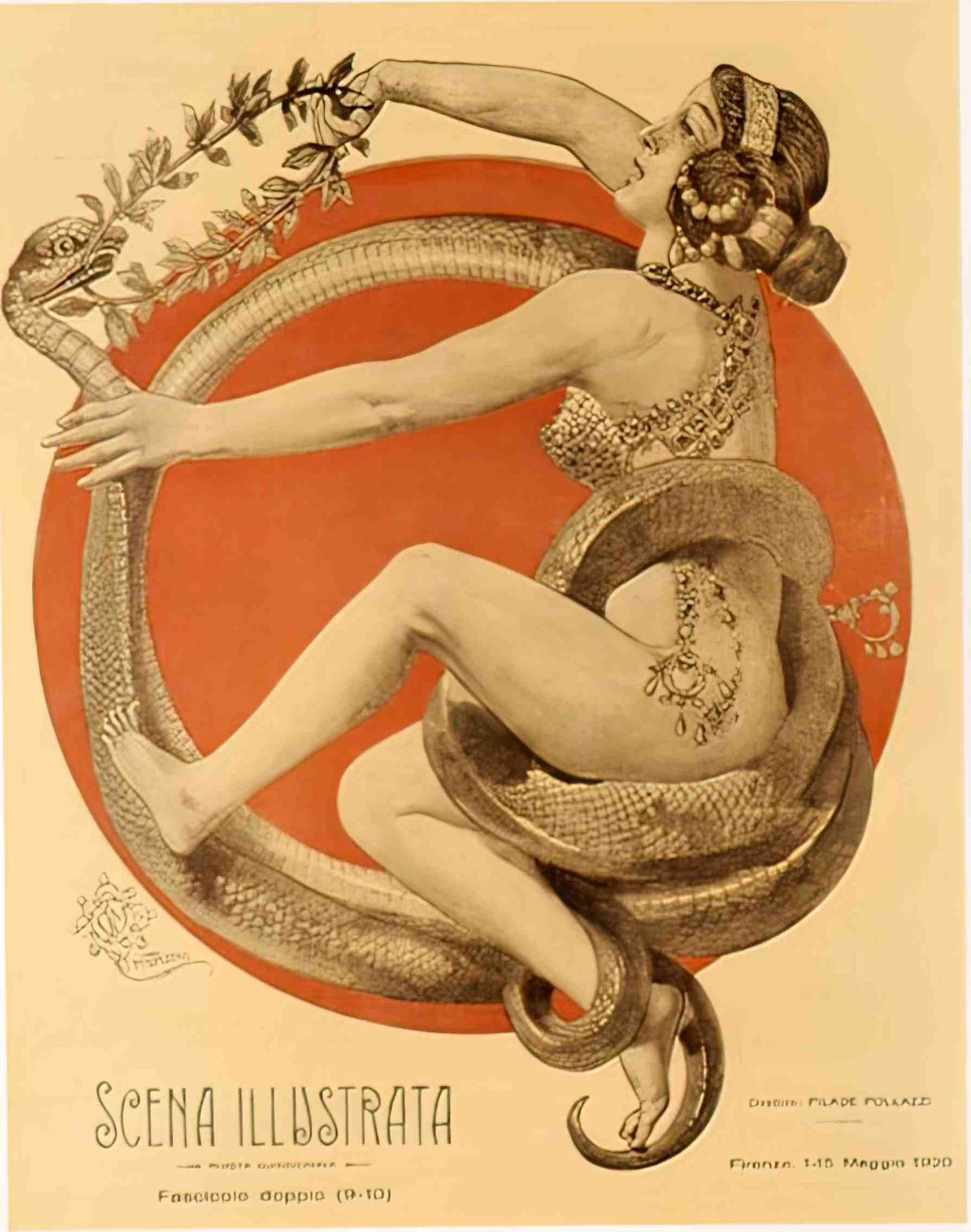 MataloniSnake Advert A4 Photo Print