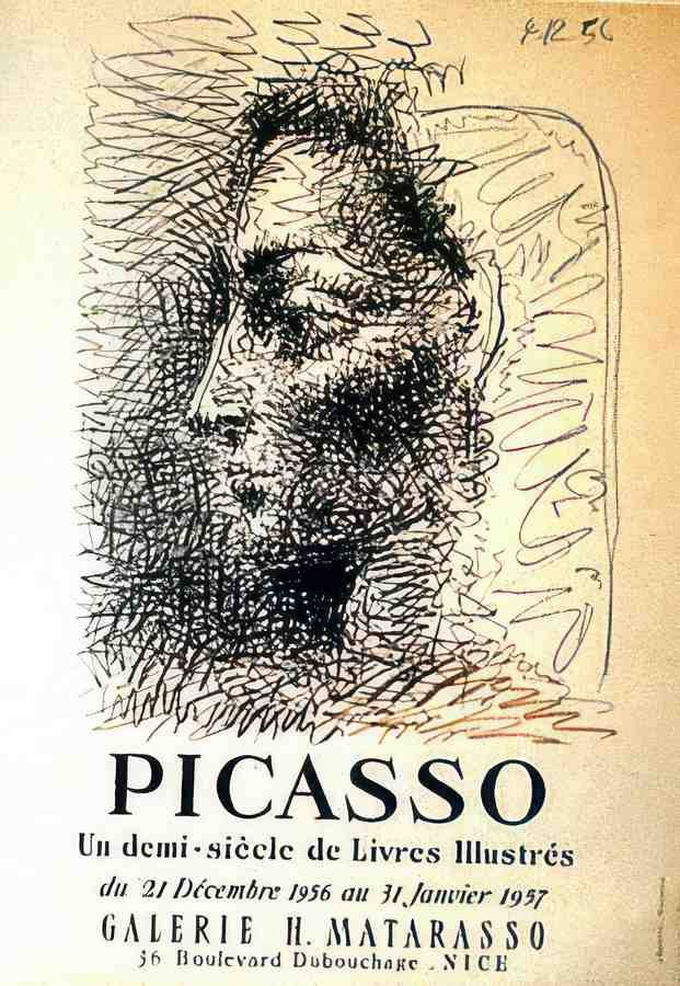 Matarasso by Picasso Vintage Advert A4 Photo Print