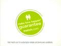 Match Com Badge Vintage Retro Advert Poster A4 Photo Print