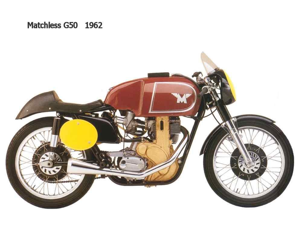 Matchless G50 1962 motorbike A4 Photo Print