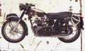 Matchless G9 1953 Aged Vintage A4 Photo Print