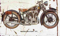 Matchless SilverHawk 1931 Aged Vintage A4 Photo Print