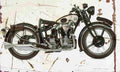 Matchless Silverhawk 1933 Aged Vintage A4 Photo Print