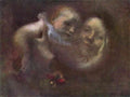 Maternity Eugene Carriere Symbolism A4 Photo Print