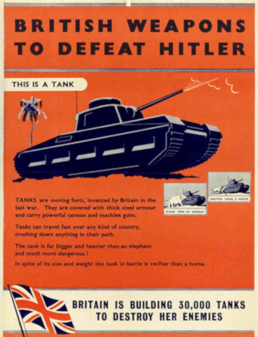 Matilda Tanks Britain Vintage Retro Advert Poster A4 Photo Print