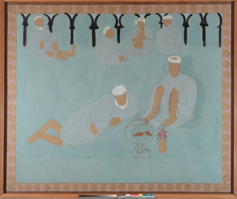 Matisse Henri Arab Coffeehouse A4 Photo Print