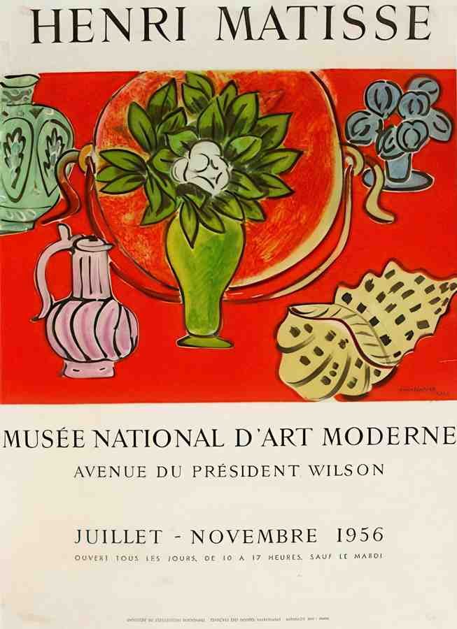 MatisseMusee56 Vintage Advert A4 Photo Print