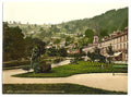 Matlock with promenade and Heights of Jacob Derbyshire Vintage A4 Photo Print