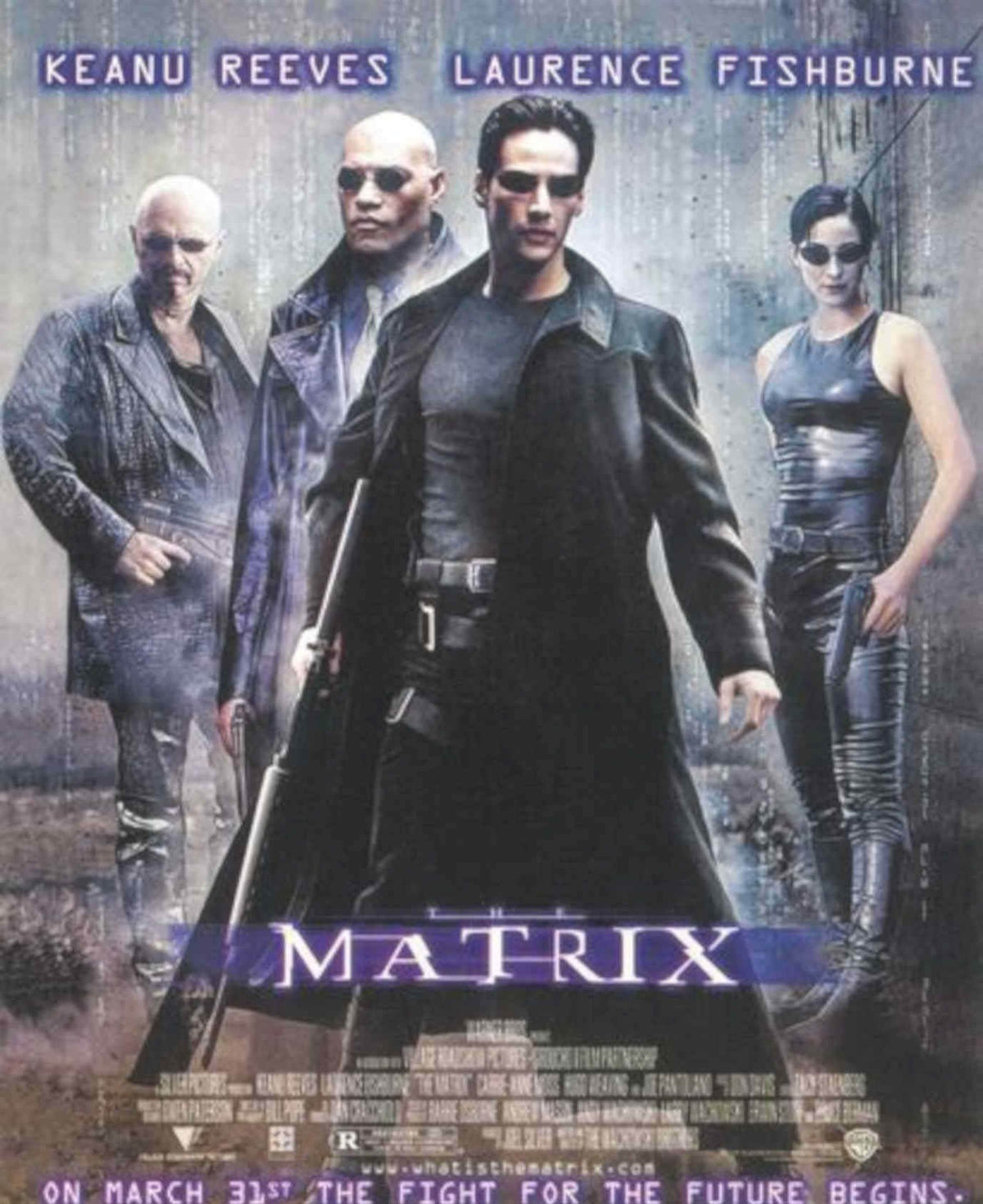 Matrix 1999 Vintage Retro Advert Poster A4 Photo Print