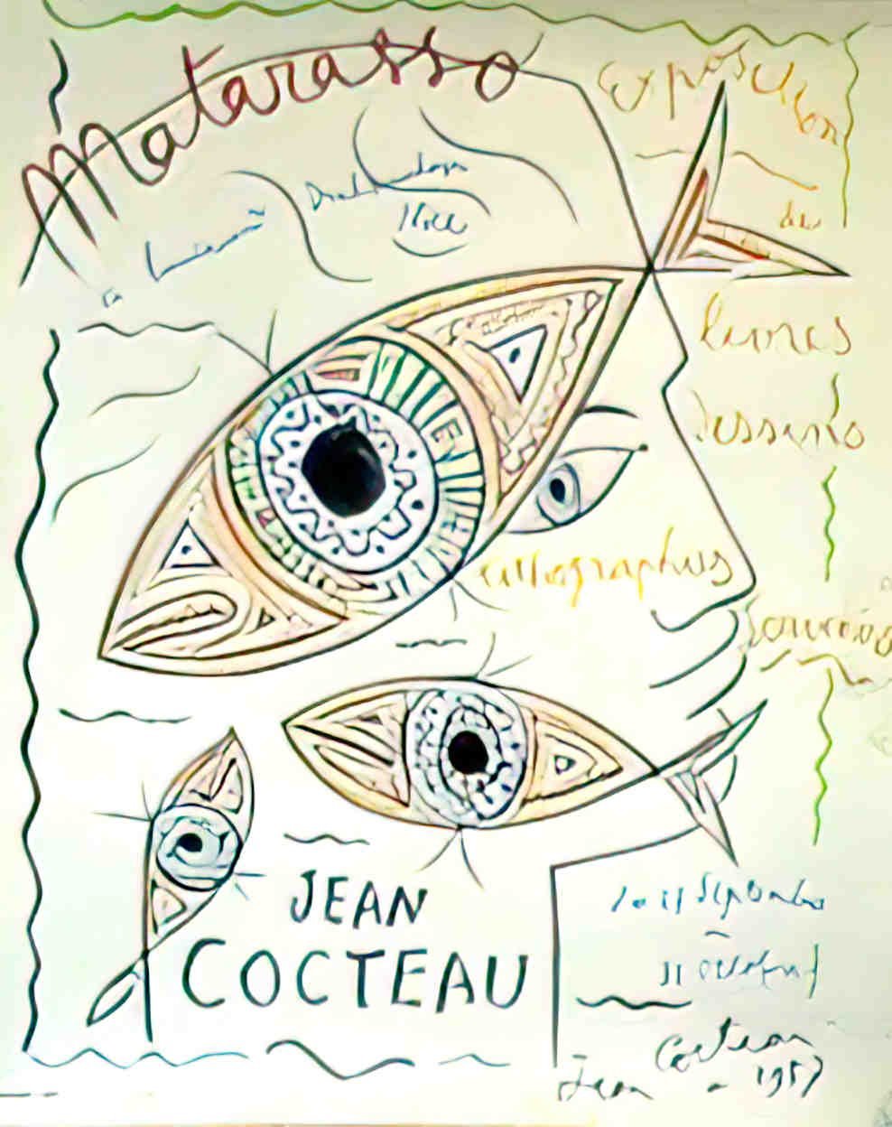 MattarassobyjeanCocteau1 Advert A4 Photo Print