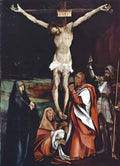 Matthias Grunewald calvary 1508 Art A4 Photo Print