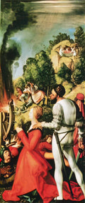 Matthias Grunewald heller altarpiece detail 1509 Art A4 Photo Print