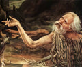 Matthias Grunewald st anthony visiting st paul the hermit in the Art A4 Photo Print