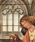 Matthias Grunewald the annunciation detail 1 Art A4 Photo Print