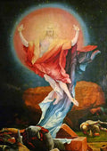 Matthias Grunewald the resurrection of christ right wing of the isenh CROP A4 Photo Print