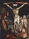 Matthias Grunewald the small crucifixion Art A4 Photo Print