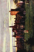 Matthison William 1853 1926 Cambridge 1916 Girton College in the evening A4 Photo Print