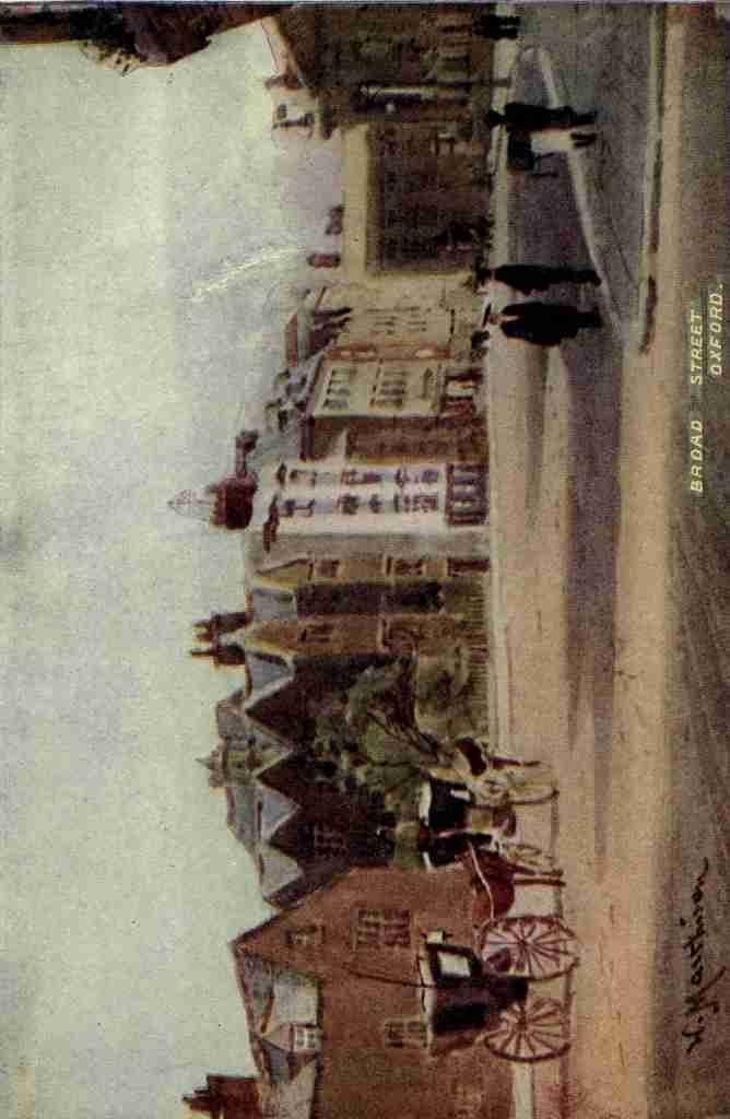Matthison William 1853 1926 Oxford 1905 Broad Street A4 Photo Print