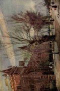 Matthison William 1853 1926 Oxford 1905 Keble College Gate A4 Photo Print