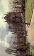 Matthison William 1853 1926 Oxford 1905 Keble College from the Parks A4 Photo Print