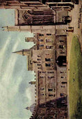 Matthison William 1853 1926 Oxford 1905 New College entrance Quadrangle A4 Photo Print
