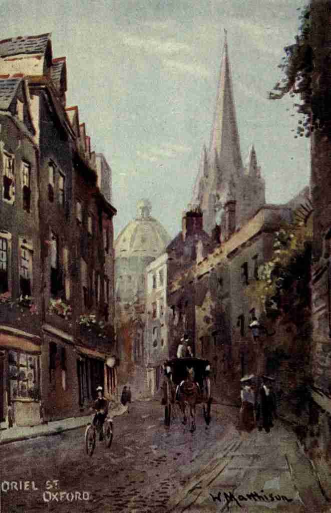 Matthison William 1853 1926 Oxford 1905 Oriel Street A4 Photo Print