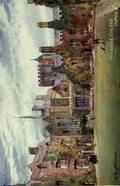 Matthison William 1853 1926 Oxford 1905 Pembroke College Quadrangle A4 Photo Print
