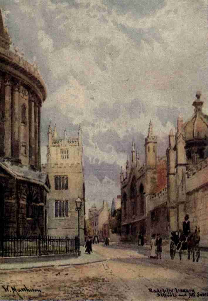 Matthison William 1853 1926 Oxford 1905 Radcliffe Library Schools & All Souls A4 Photo Print