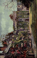 Matthison William 1853 1926 Oxford 1905 St Edmunds Hall inside quadrangle A4 Photo Print