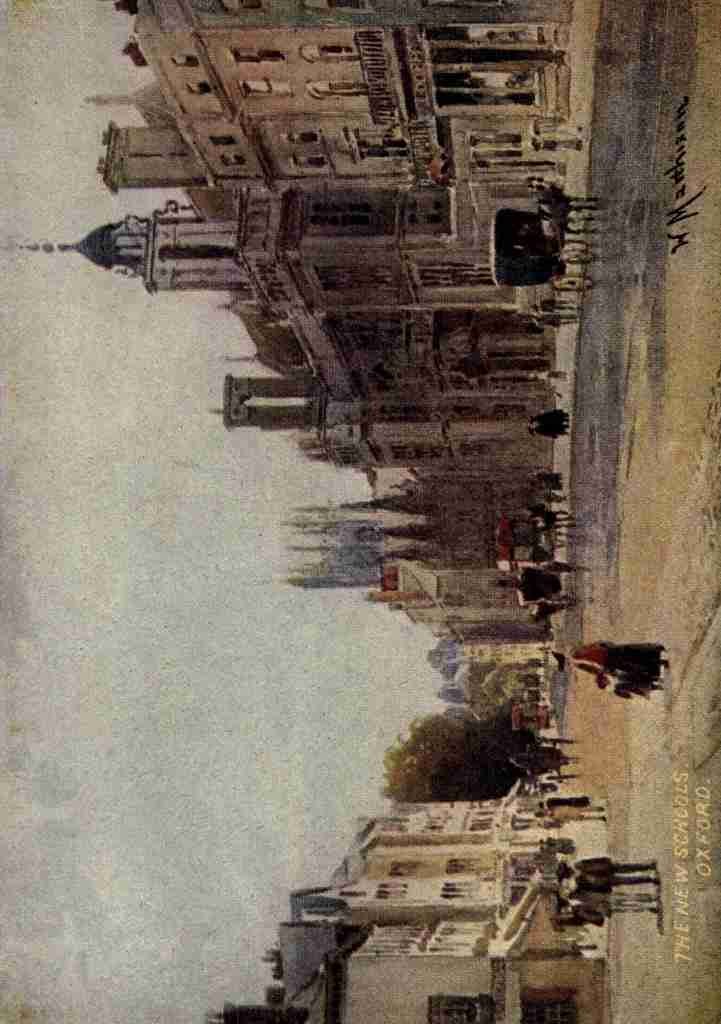 Matthison William 1853 1926 Oxford 1905 The New Schools A4 Photo Print