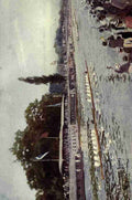 Matthison William 1853 1926 Oxford 1905 The Summer Eights A4 Photo Print