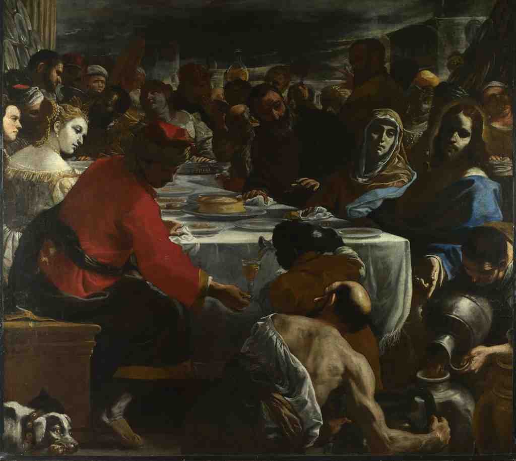 Mattia Preti The Marriage at Cana A4 Photo Print