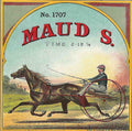 Maud S Horse 001 Vintage A4 Photo Print