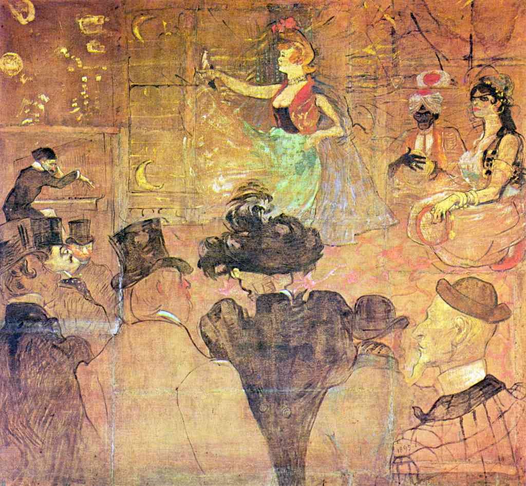 Mauri Dance Toulouse Lautrec A4 Photo Print