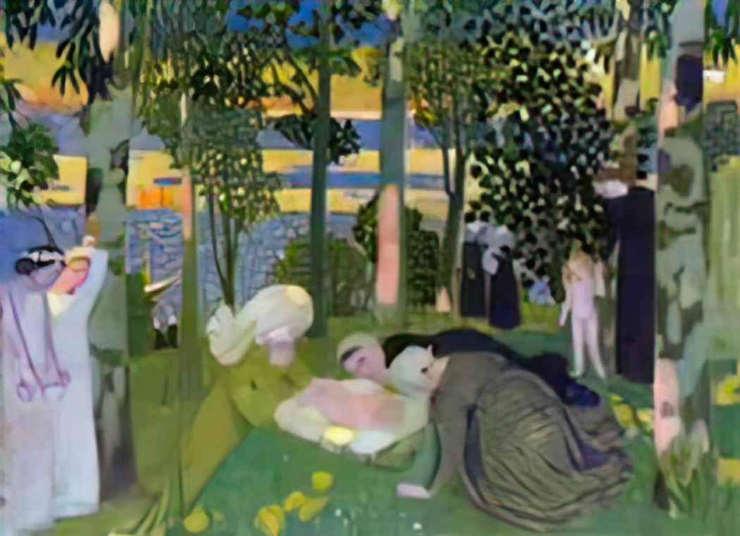Maurice Denis afternoon in the woods Art A4 Photo Print