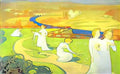 Maurice Denis april 1892 Art A4 Photo Print