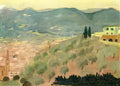 Maurice Denis forentice landscape viale dei colli Art A4 Photo Print
