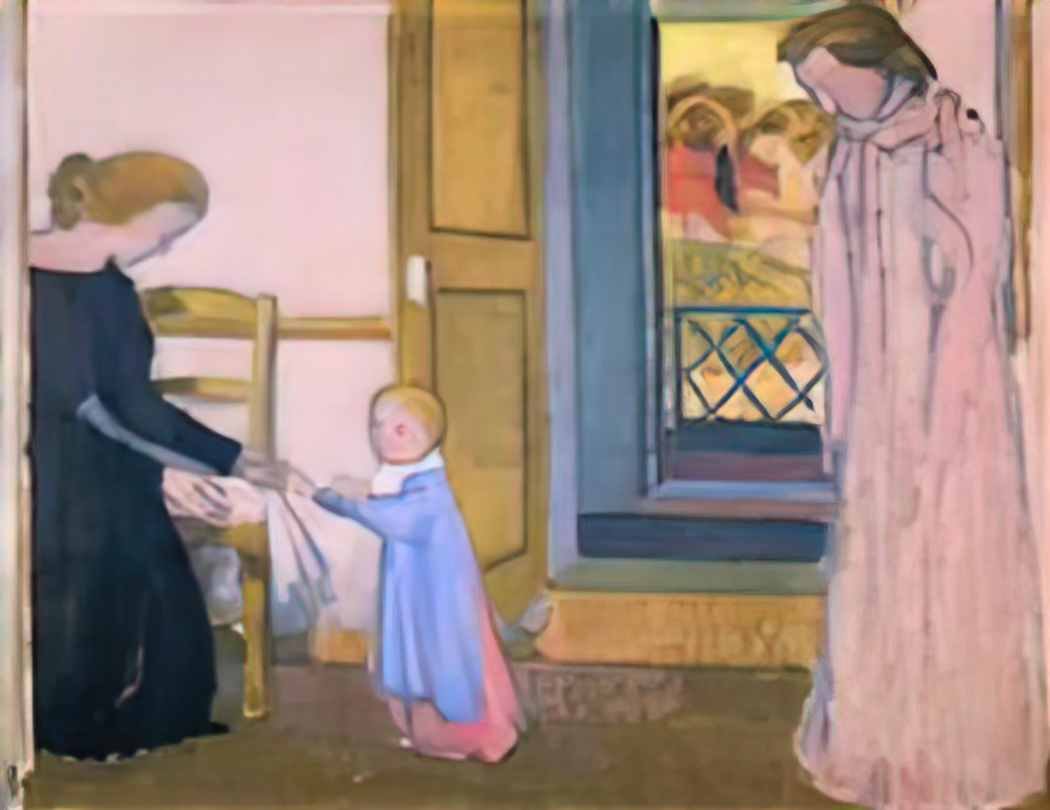 Maurice Denis noele s first steps Art A4 Photo Print