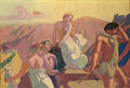 Maurice Denis panel 6 psyche s kin bid her farewell on a mountain top Art A4 Photo Print